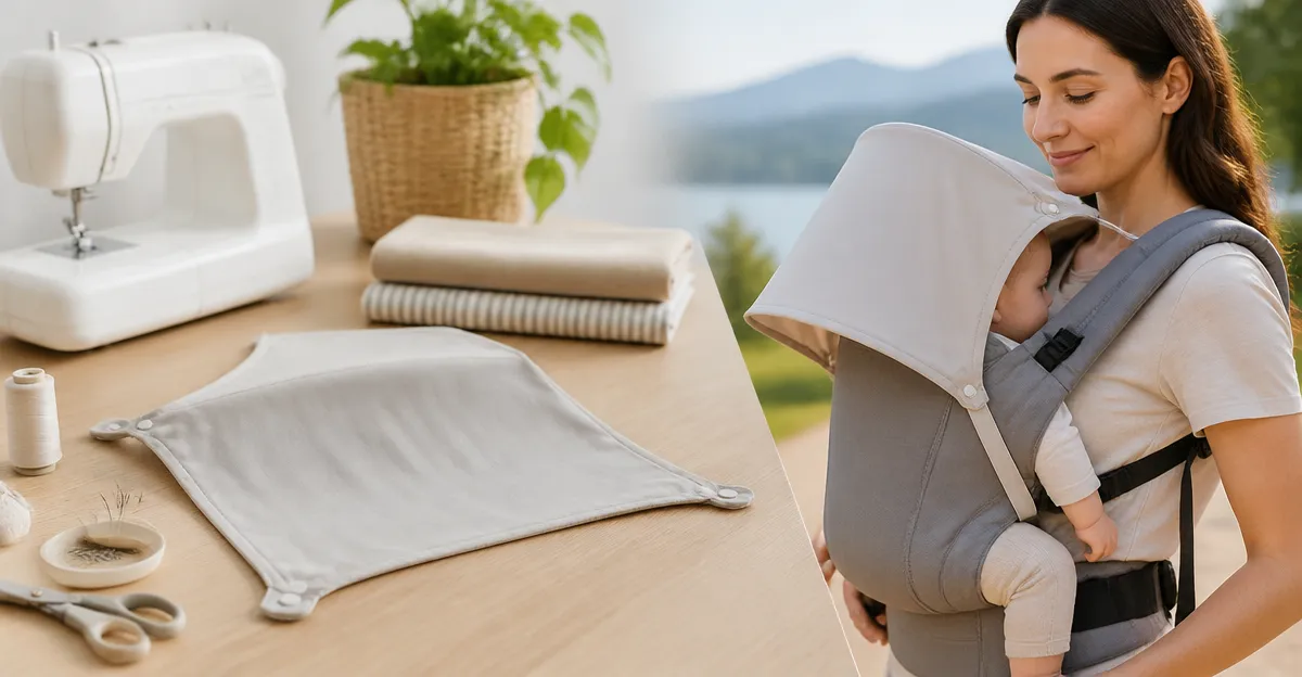How to Sew a Baby Carrier Sunshade – Free UV‑Protection Pattern