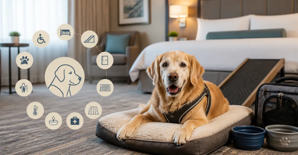 12-Point Hotel Accessibility Checklist for Senior Dogs