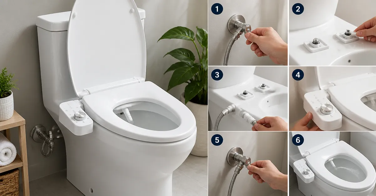 How to Install a Bidet Seat Without an Electrical Outlet