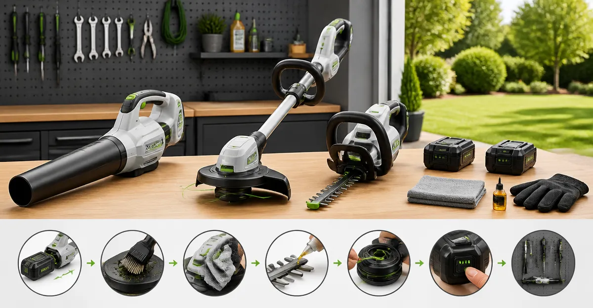 How to Maintain Cordless Lawn Tools: The Ultimate Checklist