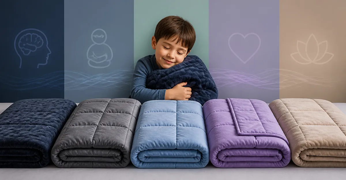 Weighted Blanket Comparison: Mr. Sandman, Topcee, yescool, L'AGRATY, and Wemore