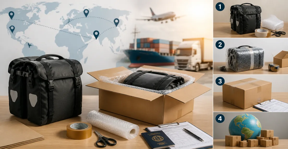 How to Ship Panniers Internationally: Packaging, Customs & Cost‑Saving Tips