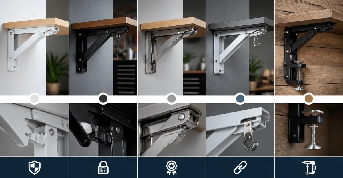 Ravinte vs TopDirect vs Vicuna vs Spiglamm: In‑Depth Folding Bracket Review