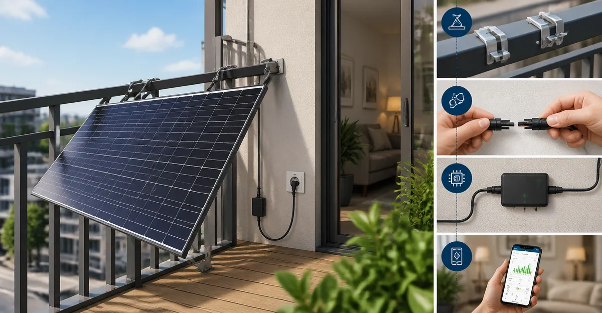 How to Install Plug‑In Solar Panels in an Apartment
