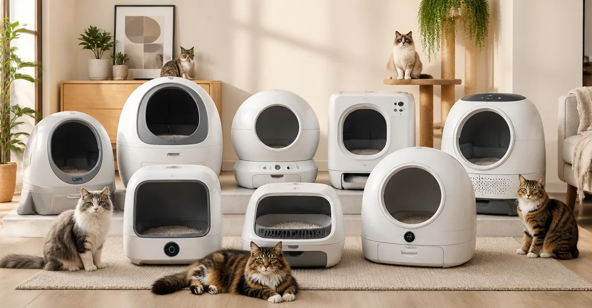 12 Best Automatic Litter Boxes for Multiple Cats (2026)
