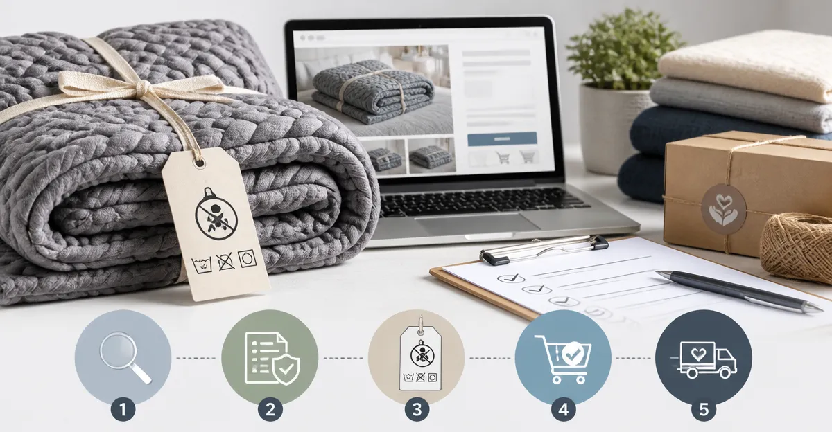 How to Sell Handmade Weighted Blankets Online: Complete Guide