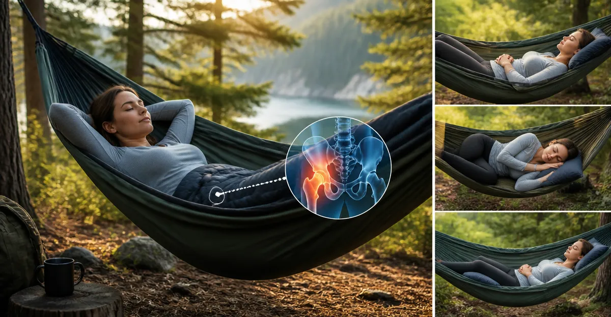 Best Hammock Sleeping Positions for Hip Pain – Complete Guide