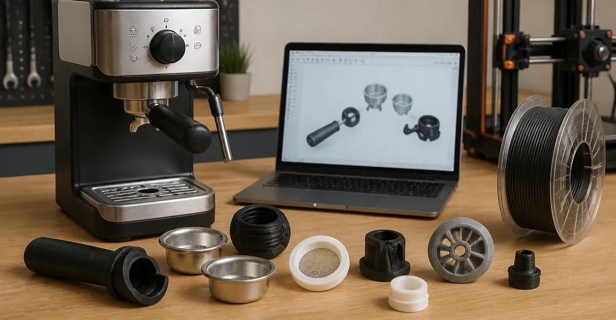 DIY Guide: 3D-Printed Replacement Parts for Compact Espresso Machines