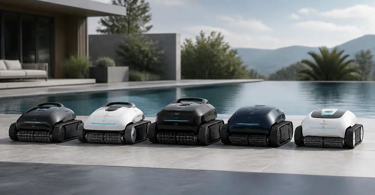 WYBOT B1 vs C1 vs MOREBOT SAT 25 vs BOTLUXE vs Aiper S1: In‑Depth Pool Robot Comparison