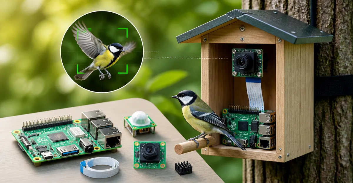 How to Build a DIY Raspberry Pi Bird Camera with Motion Detection