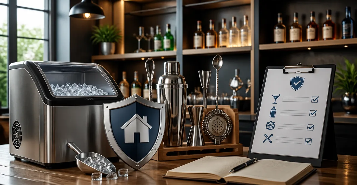 Ultimate Guide to Insurance for Home Bar Equipment: Ice Maker Riders