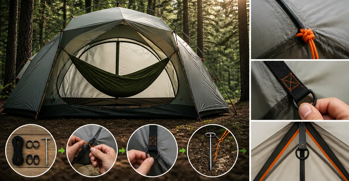 Retrofit Your Tent for Hammock Anchors: DIY Guide