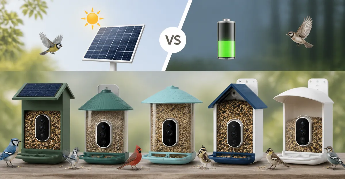 Smart Bird Feeder Camera Comparison: HEAPETS, Birdkiss, HARYMOR & onlyfly