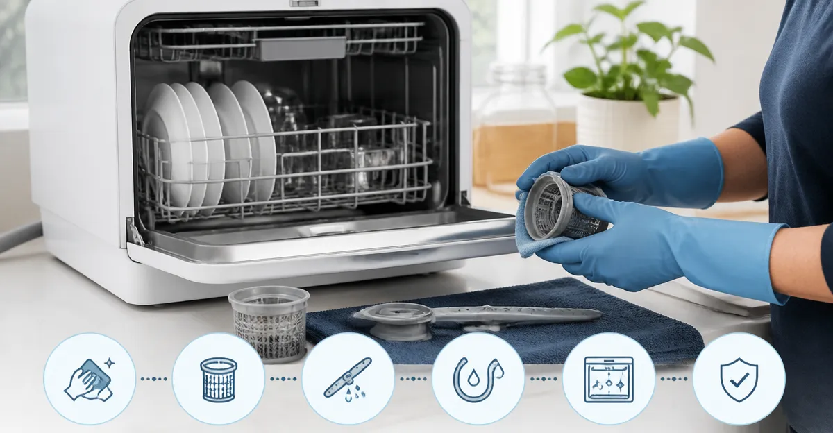How to Maintain a Portable Dishwasher: Complete Checklist