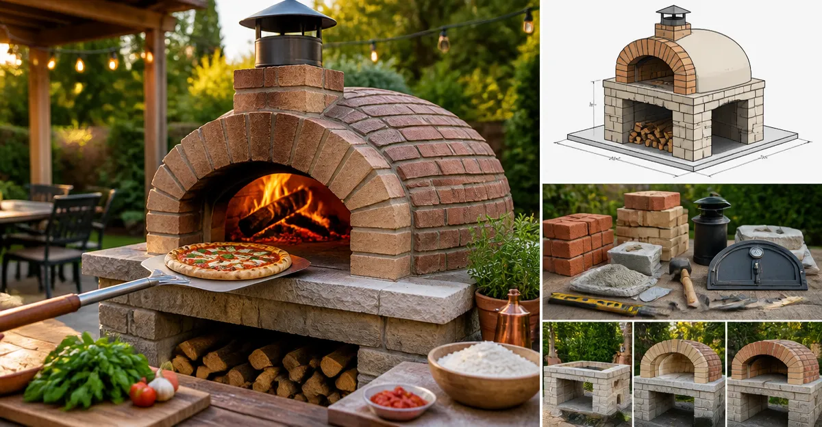 DIY Home Pizza Oven Plans: Build a Backyard Wood‑Fired Brick Oven