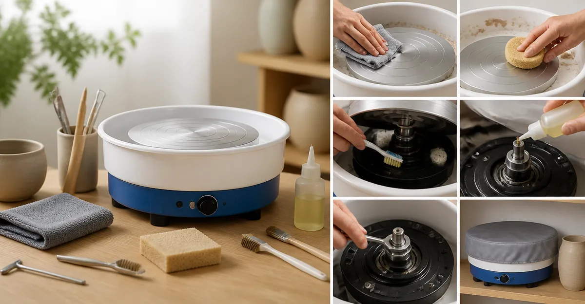 How to Care for and Maintain a Mini Pottery Wheel