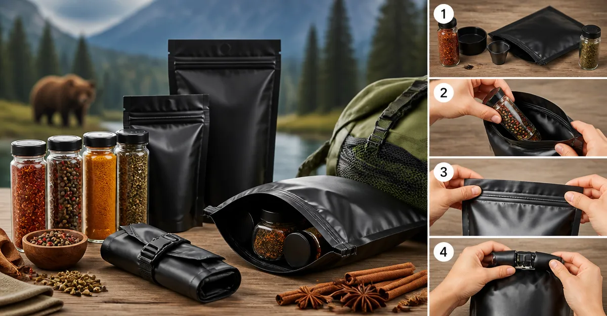 How to Pack Spices to Avoid Attracting Wildlife: Odor‑Proof Tips