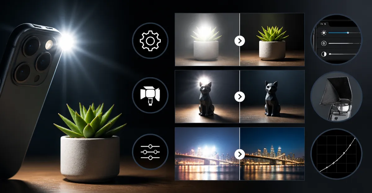 How to Prevent Sensor Bloom from Smartphone LED Lights