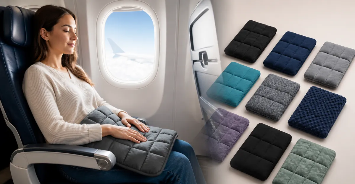 9 Best Cabin-Size Weighted Lap Pads for Airplane Seats