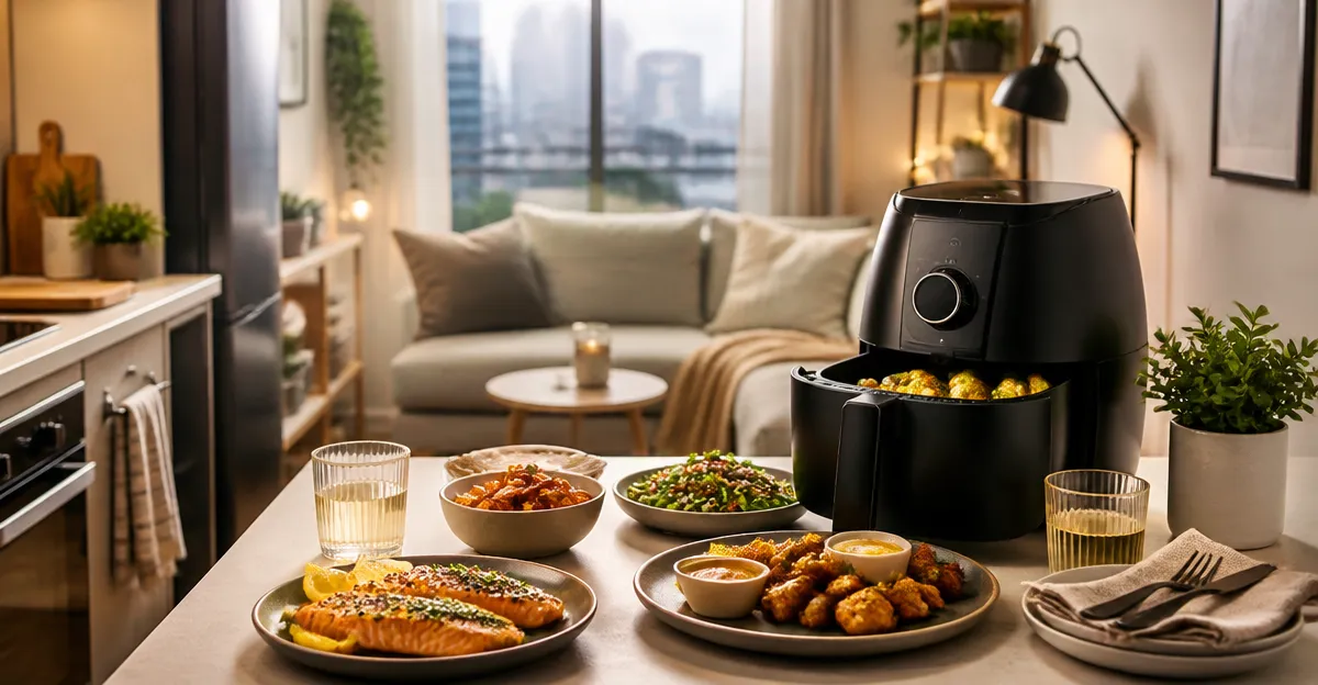 The Ultimate Guide to Hosting an Air Fryer‑Only Dinner Party in a Micro Apartment