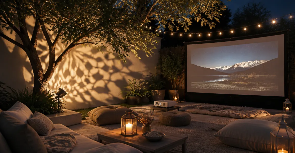 How to Create Stunning Ambient Gobo Projections for Outdoor Movie Nights