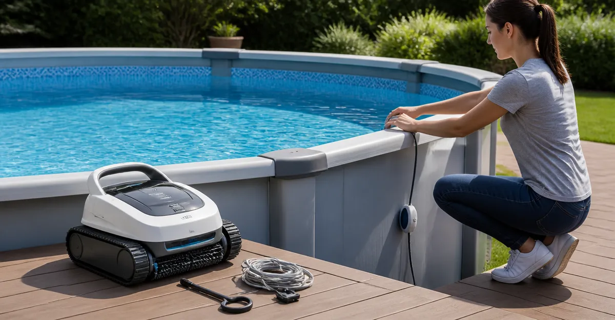 How to Install a Cordless Robotic Pool Cleaner on an Above‑Ground Pool