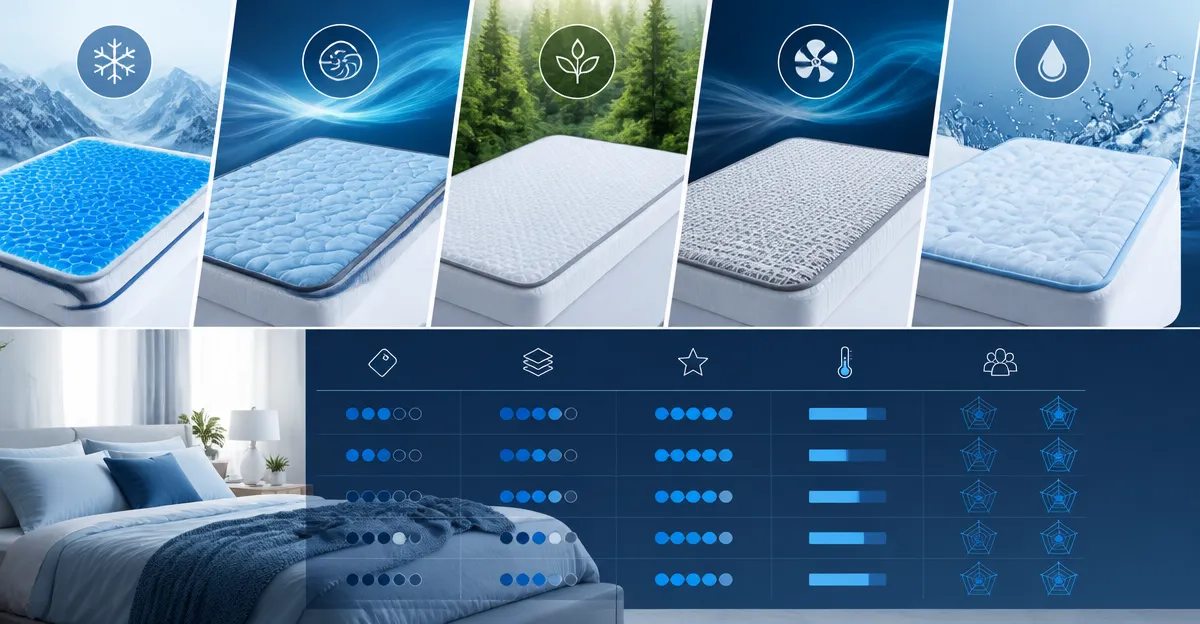 AiricePac vs RelaxCoo vs MICROCOSMOS vs Ailemei vs NatraCure: In‑Depth Cooling Product Review