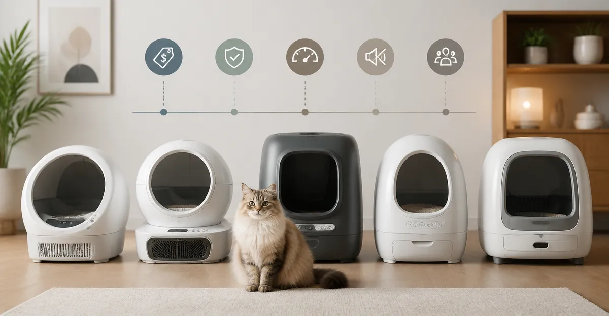 Best Automatic Cat Litter Boxes Compared 2026