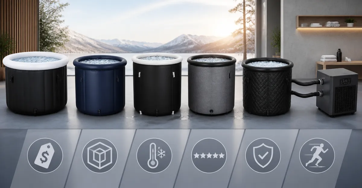 Comparing Top Inflatable Ice Bath Tubs & Chiller Kit for Home Recovery