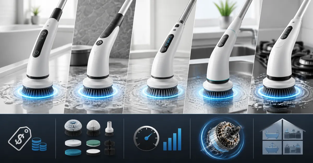 Best Electric Spin Scrubbers 2026: TUYU, Bomves, Dreazu, YKYI, Leebein Compared
