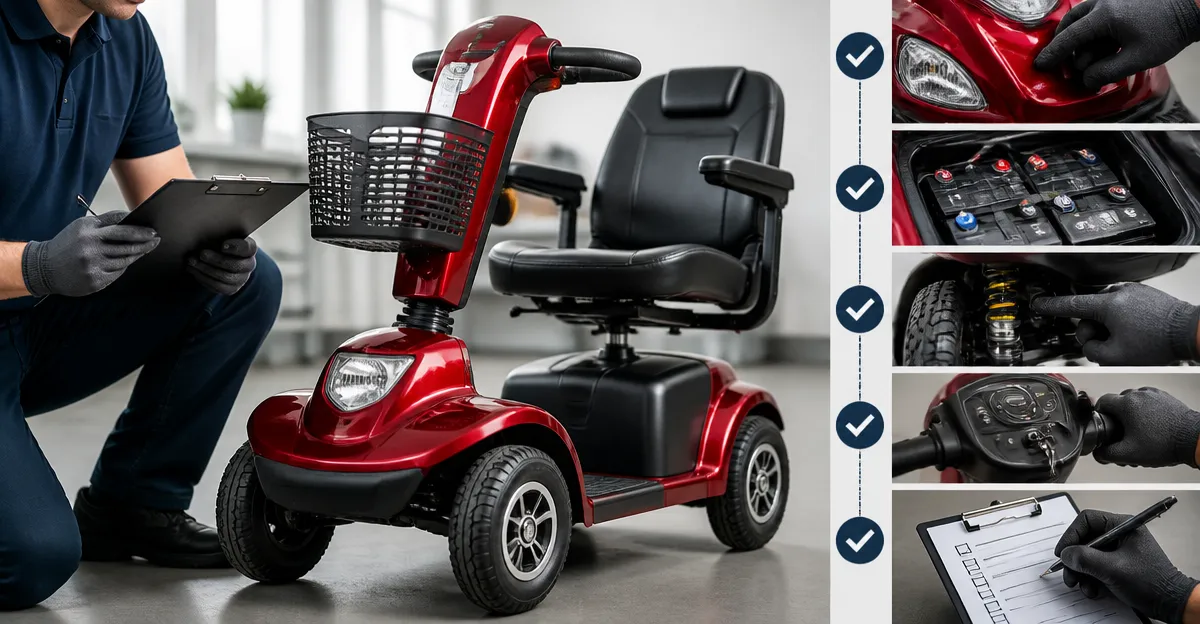Inspect a Used Mobility Scooter: Complete Pre-Purchase Checklist
