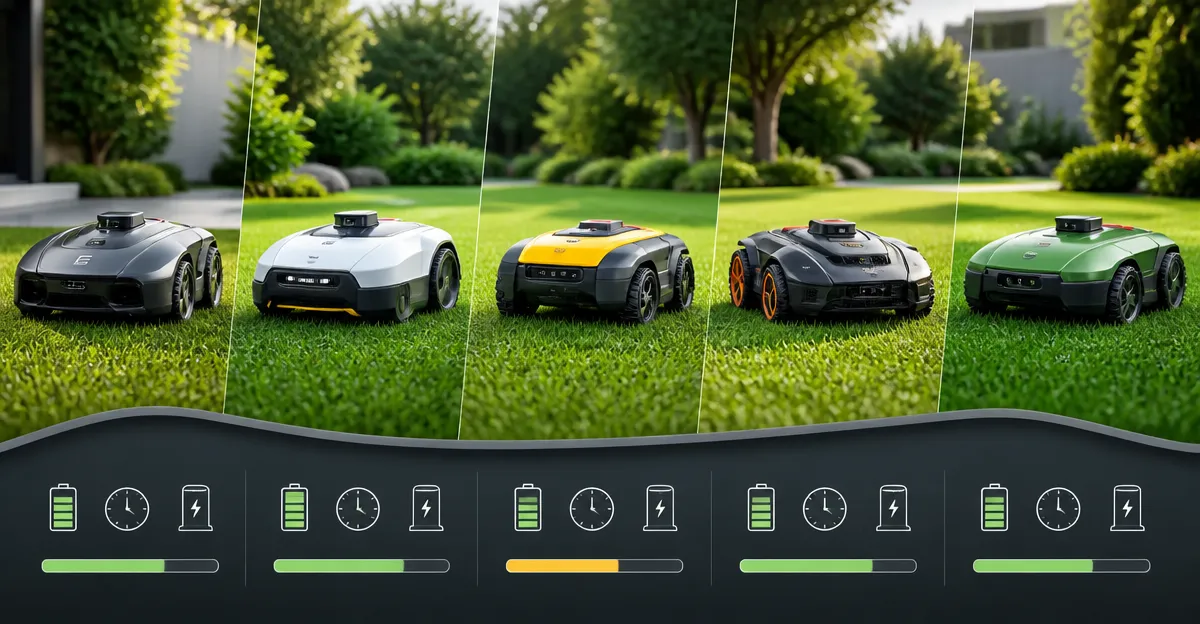 ECOVACS Goat vs YARBO vs WORX vs YARDCARE: In‑Depth Robot Mower Comparison