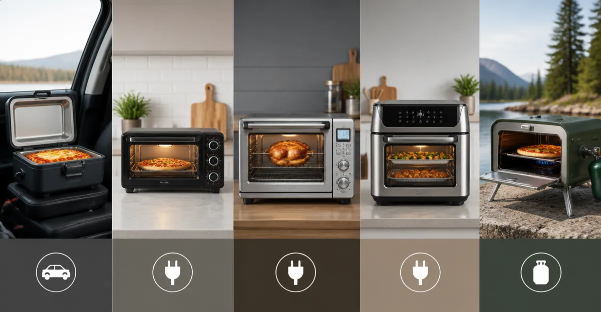 Portable Oven Showdown: Mini Warmers vs Countertop & Camping Ovens