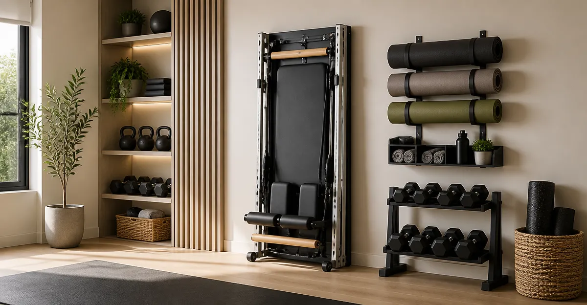 10 Best Foldable Reformer Storage Solutions for Home Gyms
