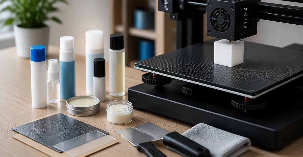 Top 10 3D Printer Bed Adhesion Aids for Reliable First Layers