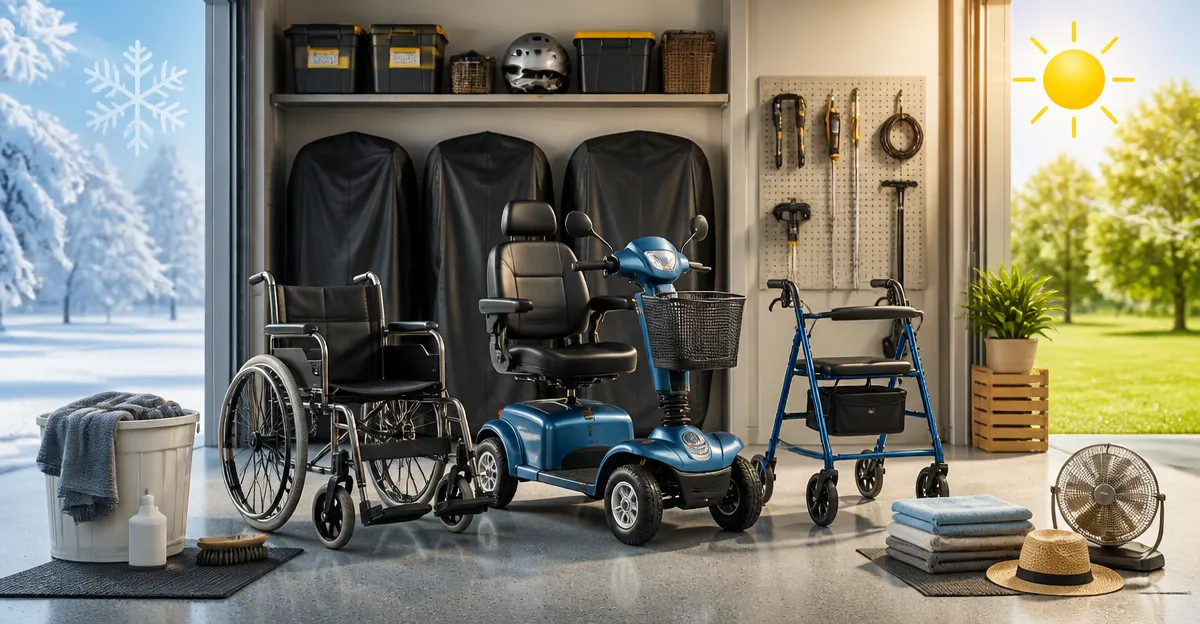 Ultimate Seasonal Storage Guide for Mobility Aids