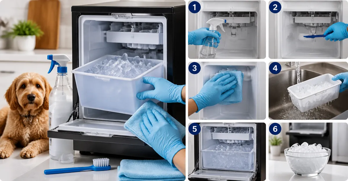 How to Sanitize Your Ice Maker After Pet Contamination