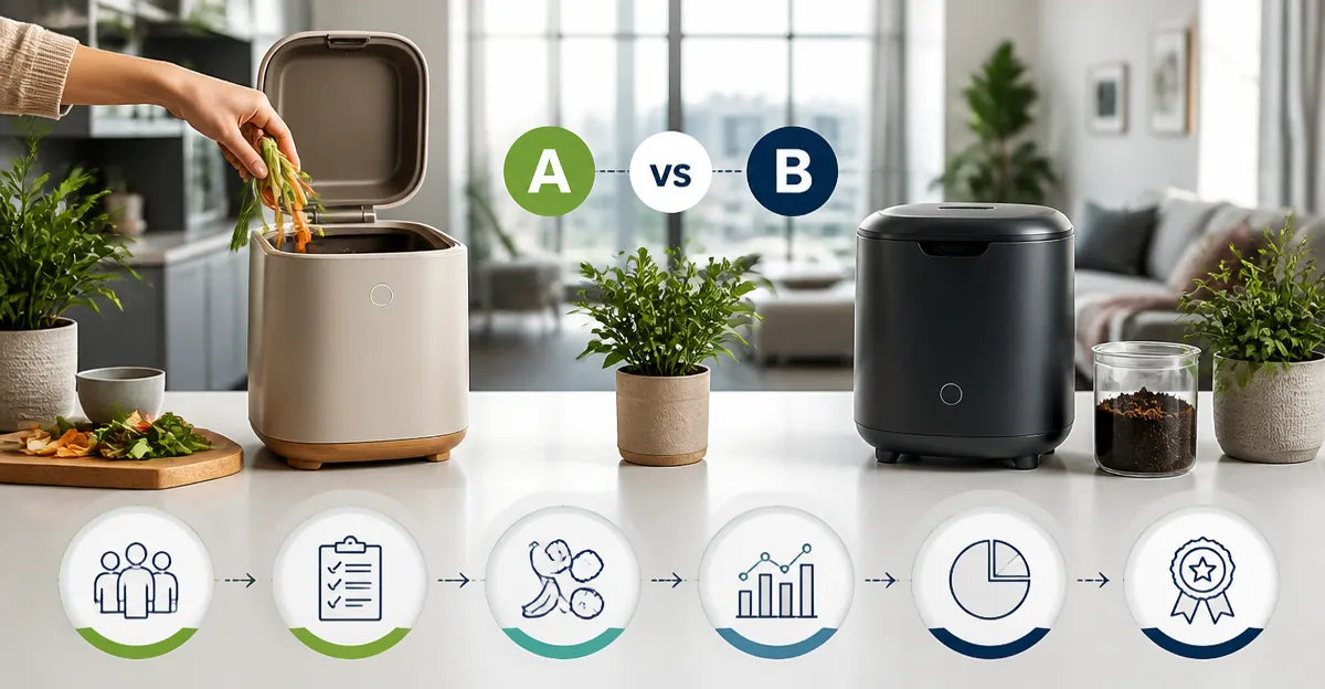 How to A/B Test Countertop Composter Models in an Apartment Pilot