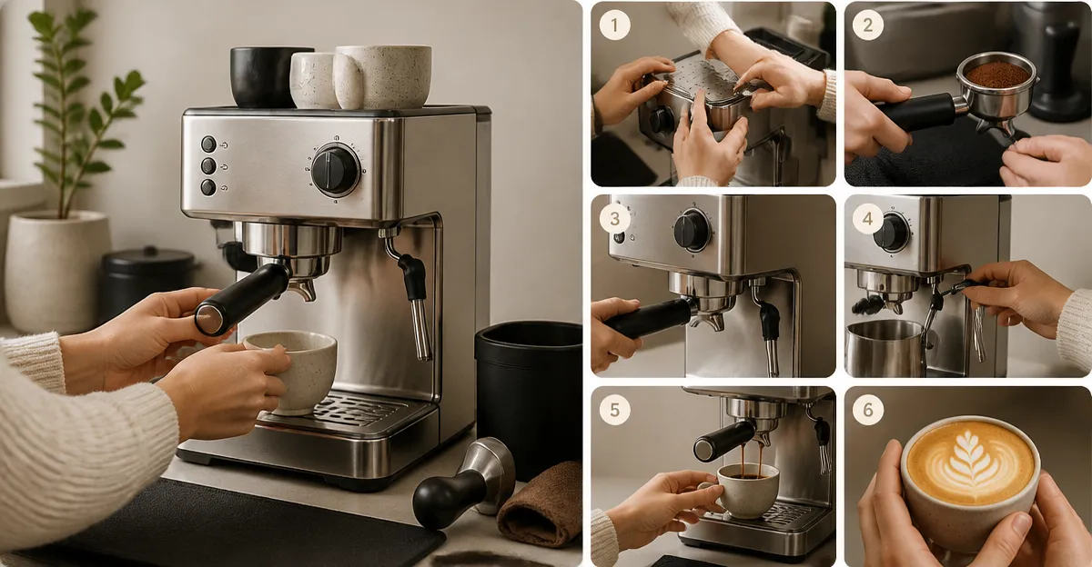 How to Ergonomically Set Up a Compact Espresso Machine for Small Hands