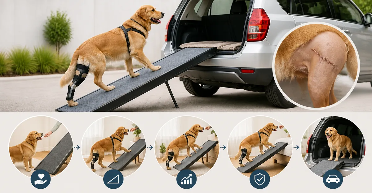 How to Train Your Dog to Use a Ramp After TPLO Surgery