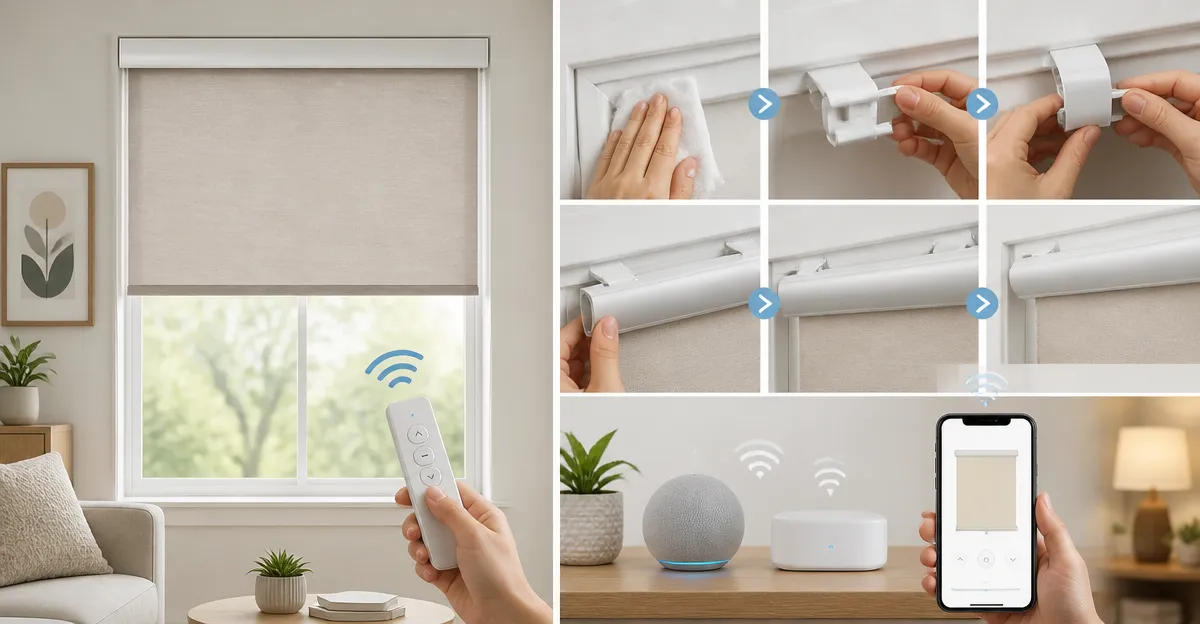 How to Install Smart Blinds Without Wiring: Eas