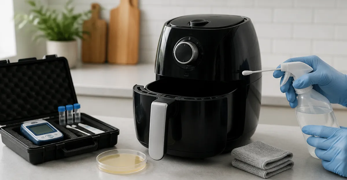 How to Test and Sanitize Microbial Hotspots in Your Mini Air Fryer