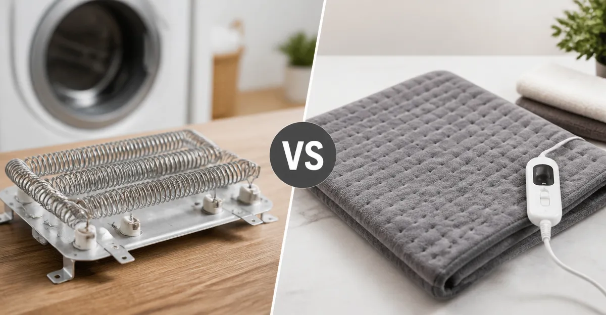 Dryer Heating Elements vs Heating Pad: In‑Depth Amazon Comparison