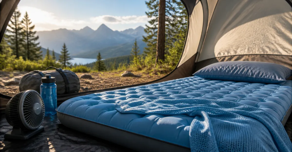 9 Best Portable Mattress Cooling Solutions for Camping