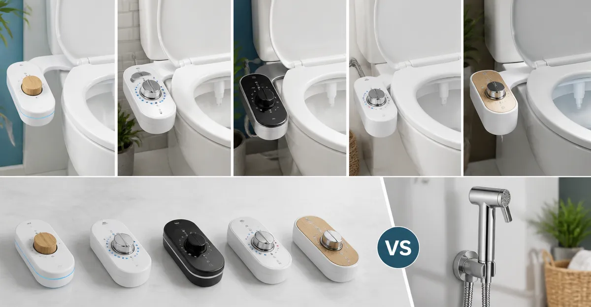 Best Non-Electric Bidet Attachments 2024: LUXE, SAMODRA, KYUKRI & Arofa Reviewed
