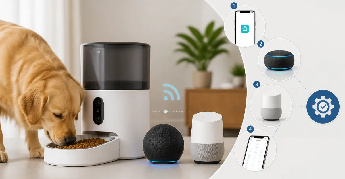 How to Integrate Your Smart Pet Feeder with Alexa and Google Home