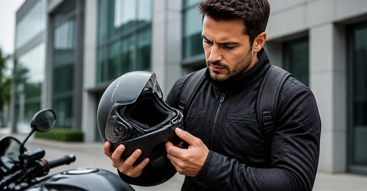 How to Handle a Foldable Helmet Hinge Failure While Commuting