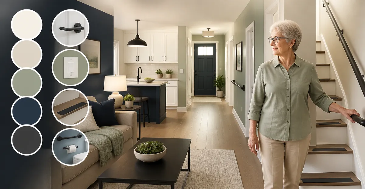 Whole-Home Color Contrast Guide for Low-Vision Seniors