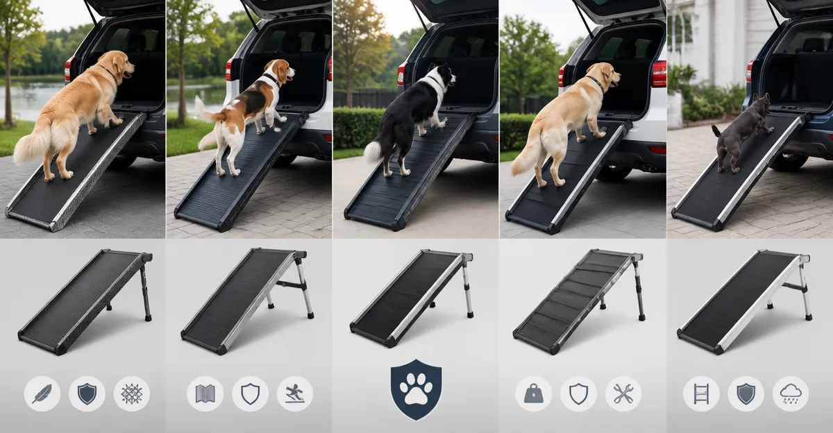 HerCcreta vs Pawaboo vs Heeyoo vs PetSafe Dog Ramps: In‑Depth Comparison