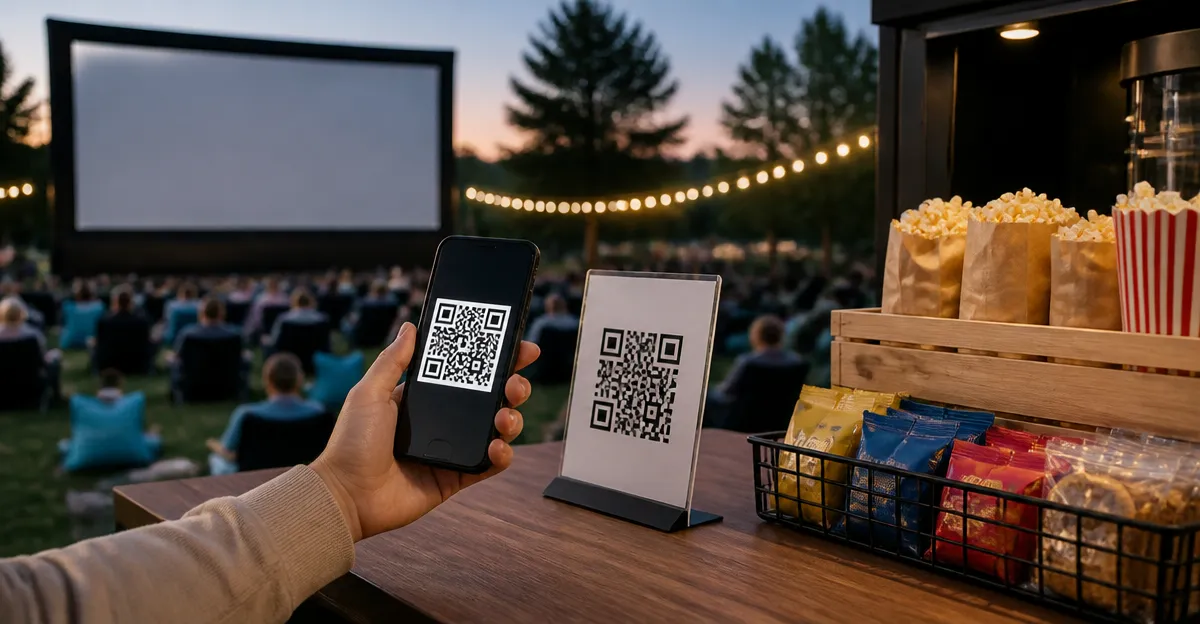 How to Set Up Contactless Concessions with QR‑Code Ordering for Outdoor Movie Nights